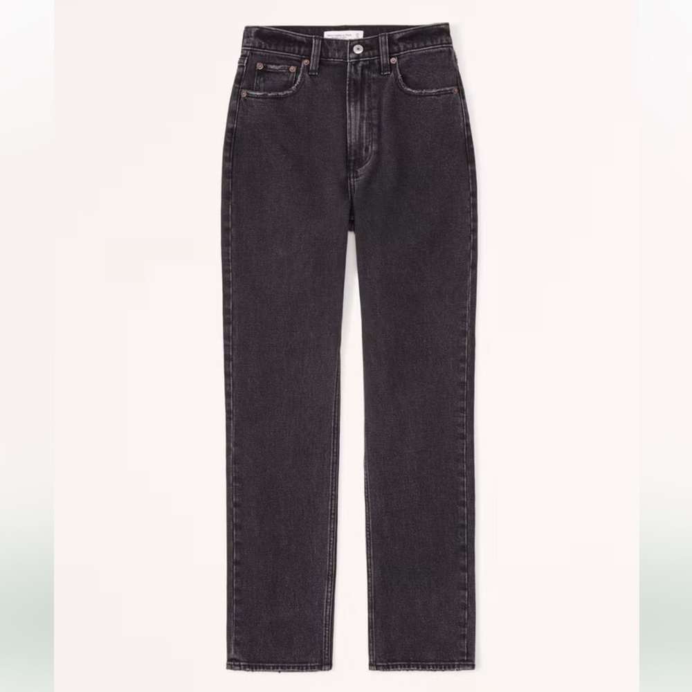 Abercrombie Curve Love the ankle straight jean